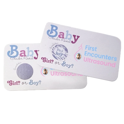 Gender Reveal Scratch Cards